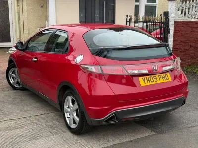 Używany Honda Civic SI 140 KM (102 kW) 2009 Czerwony Hatchback