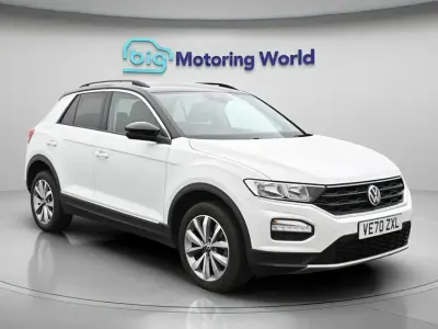 Usado VW T-Roc Design 110 HP (80 kW) 2021 Branco SUV