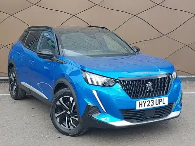 Used Peugeot 2008 GTi 131 HP (96 kW) 2023 Blue SUV