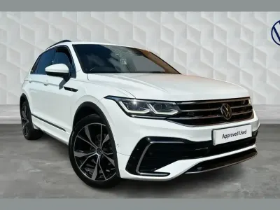 Używany VW Tiguan R-line 150 KM (110 kW) 2022 Biały SUV