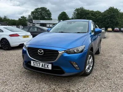 Used Mazda CX-3 150 HP (110 kW) 2017 Blue SUV