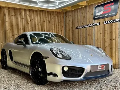 Used Porsche Cayman 275 HP (202 kW) 2013 Silver Coupe