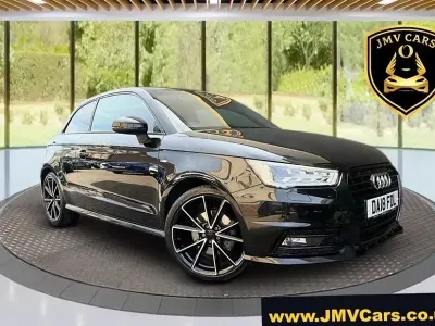 Used Audi A1 Black Edition 125 HP (91 kW) 2018 Black Hatchback