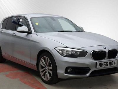 Used BMW 118 Sport Line 150 HP (110 kW) 2017 Silver Hatchback