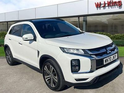 White Used 2020 Mitsubishi ASX SUV | £17,095 (Expensive)