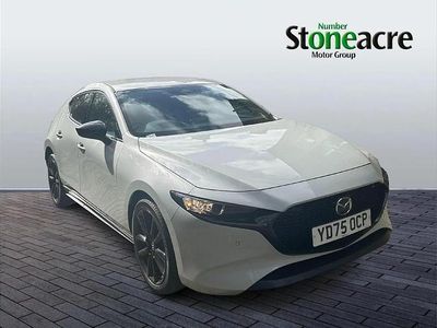 New Mazda 3 Homura-Line 186 HP (136 kW) 2025 White Hatchback