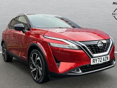Two tone fuji Used 2023 Nissan Qashqai Tekna+ SUV | £25,119 (A bit pricey)