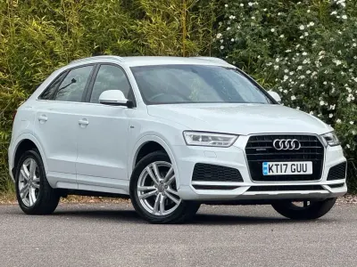Used Audi Q3 S-Line 184 HP (135 kW) 2017 White SUV