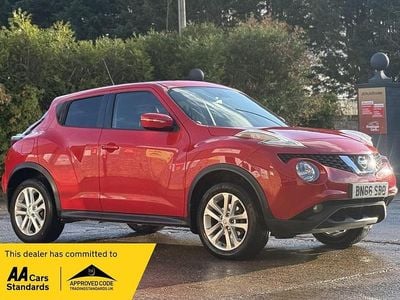 Used Nissan Juke Acenta 115 HP (84 kW) 2016 Red SUV