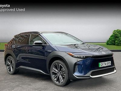 Used Toyota bZ4X Edition 160 kW (218 HP) 2024 Dark blue SUV