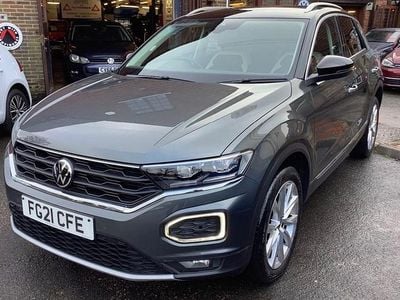 Used VW T-Roc SEL 150 HP (110 kW) 2021 Grey SUV