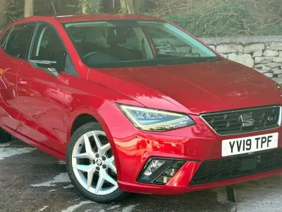 Used Seat Ibiza FR 95 HP (69 kW) 2019 Red Hatchback