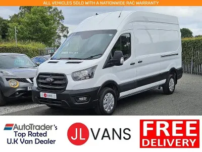 Used Ford Transit 130 HP (95 kW) 2023 White Van