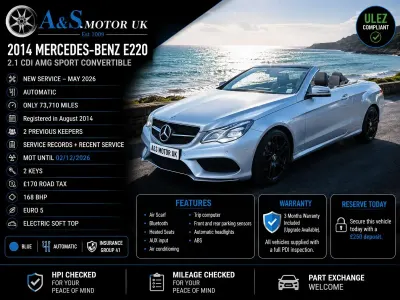 Used Mercedes E220