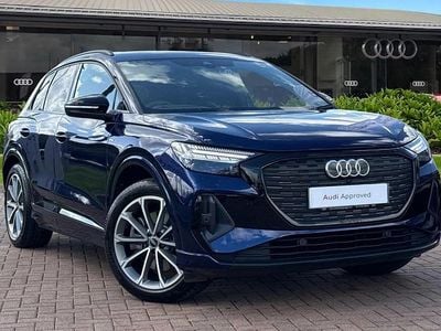 Used Audi Q4 e-tron Comfort 219 kW (299 HP) 2022 Blue SUV