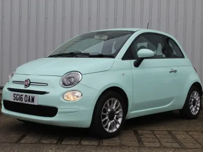 Käytetty Fiat 500 Pop Star 69 HP (50 kW) 2016 Vihreä Viistoperä