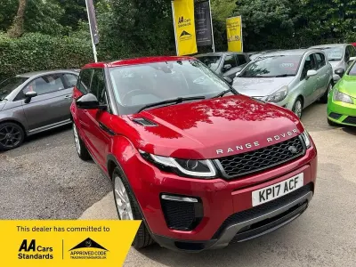 Used Land Rover Range Rover evoque HSE Dynamic 2017 Red SUV