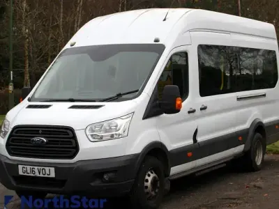 Used Ford Transit 125 HP (91 kW) 2016 White Van