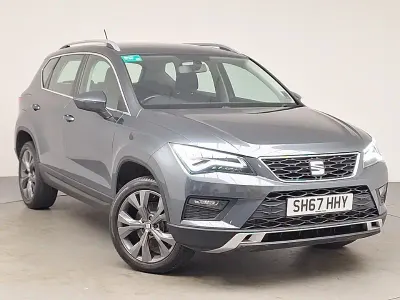 Käytetty Seat Ateca Ecomotive 115 HP (84 kW) 2017 Harmaa Katumaasturi