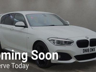 Used BMW 118 M Sport 2018 White Hatchback