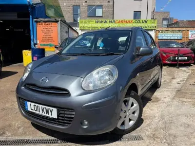 Used Nissan Micra Acenta 80 HP (58 kW) 2011 Grey Hatchback