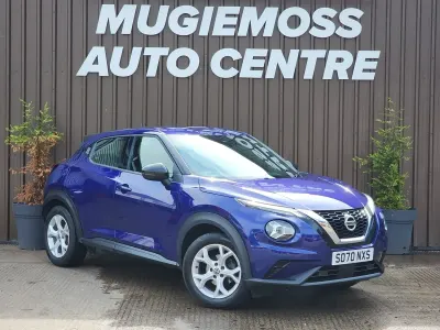Used Nissan Juke Acenta 117 HP (86 kW) 2020 Blue SUV