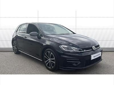 Used VW Golf VIII R-line Edition 147 HP (108 kW) 2020 Black Hatchback