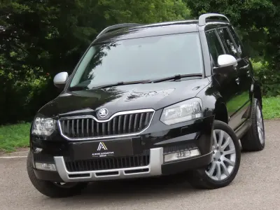 Used Skoda Yeti SE 110 HP (80 kW) 2016 Black SUV