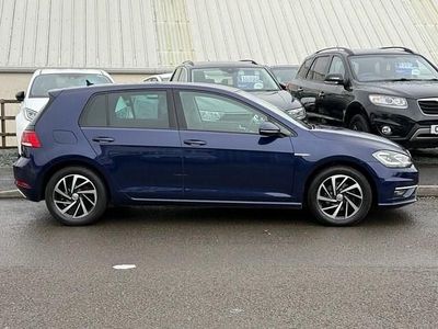 Used VW Golf VII Edition 130 HP (95 kW) 2020 Blue Hatchback