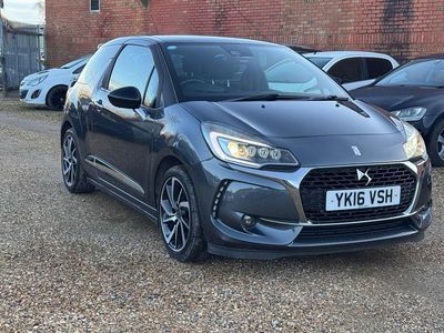 Grey Used 2016 DS Automobiles DS3 Prestige Hatchback | £5,495 (A bit pricey)