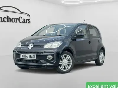 Used VW up! Highline 90 HP (66 kW) 2017 Black Hatchback