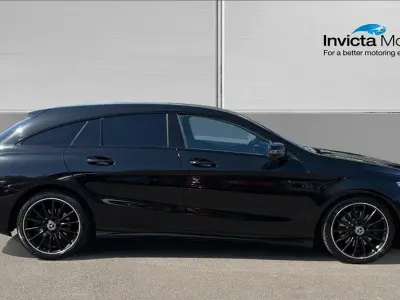 Used Mercedes CLA220 AMG line 184 HP (135 kW) 2018 Black Sedan