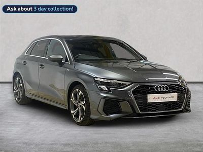 Used Audi A3 S-Line 147 HP (108 kW) 2024 Grey Hatchback