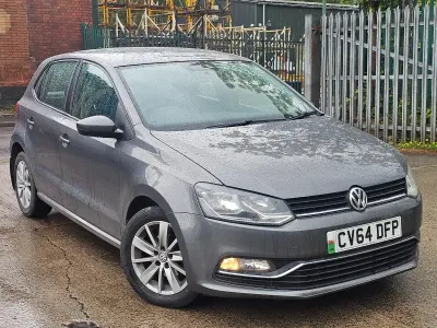 Used VW Polo SE 90 HP (66 kW) 2014 Grey Hatchback