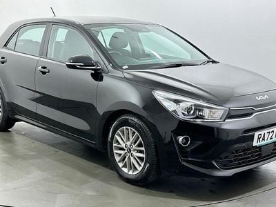 Used Kia Rio 84 HP (61 kW) 2022 Black Hatchback