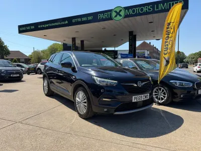 Used Vauxhall Grandland X S 130 HP (95 kW) 2019 Blue SUV