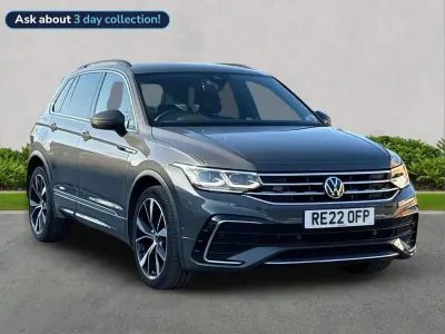 Used VW Tiguan R-line 150 HP (110 kW) 2022 Grey SUV
