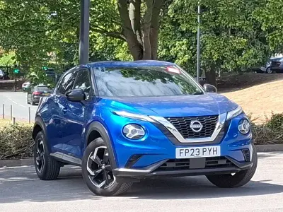 Used Nissan Juke N-Connecta 114 HP (83 kW) 2023 Blue SUV