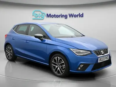 Used Seat Ibiza XCELLENCE 110 HP (80 kW) 2023 Blue Hatchback