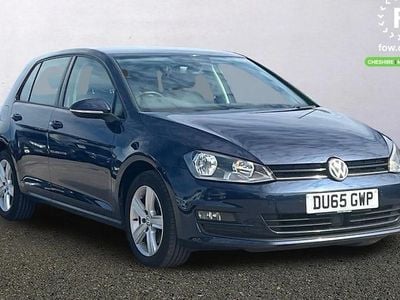 Used VW Golf VII Match 122 HP (89 kW) 2015 Blue Hatchback