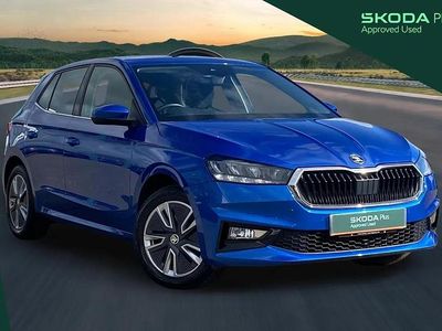 Used Skoda Fabia SE L 108 HP (79 kW) 2023 Blue Hatchback