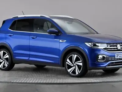 Used VW T-Cross R-line 150 HP (110 kW) 2022 Blue SUV