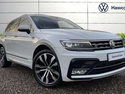 Used VW Tiguan R-line 150 HP (110 kW) 2017 White SUV