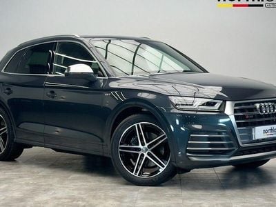 Grey Used 2018 Audi SQ5 Design SUV | £25,995 (Fair price)