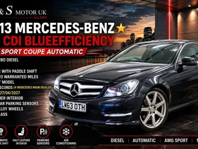 Used Mercedes C250 AMG 204 HP (150 kW) 2013 Black Coupe