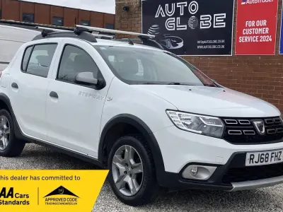 Begagnad Dacia Sandero Comfort 2018 Vit Halvkombi
