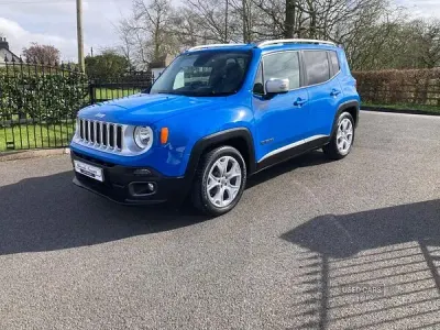 Used Jeep Renegade Limited 140 HP (102 kW) 2015 Blue SUV