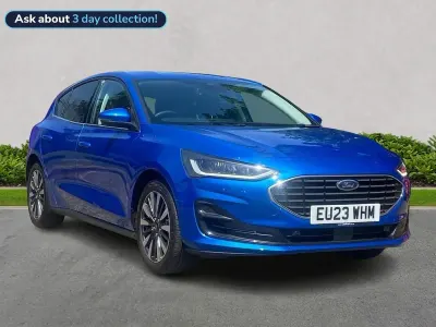 Used Ford Focus Titanium X 2023 Blue Hatchback