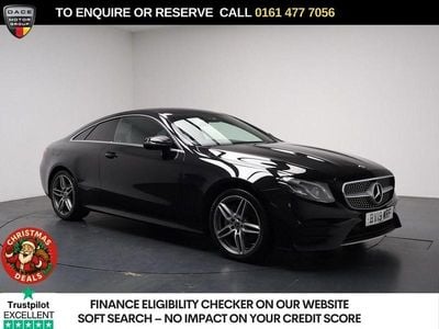 Black Used 2019 Mercedes E220 AMG line Coupe | £17,890 (Good price)