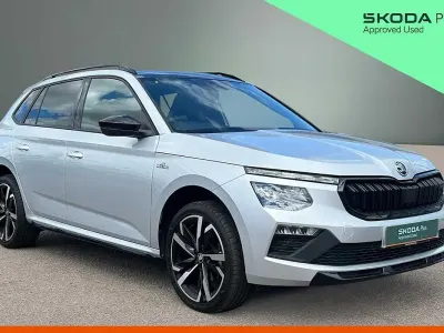 Used Skoda Kamiq Monte Carlo 150 HP (110 kW) 2025 Brilliant silver SUV